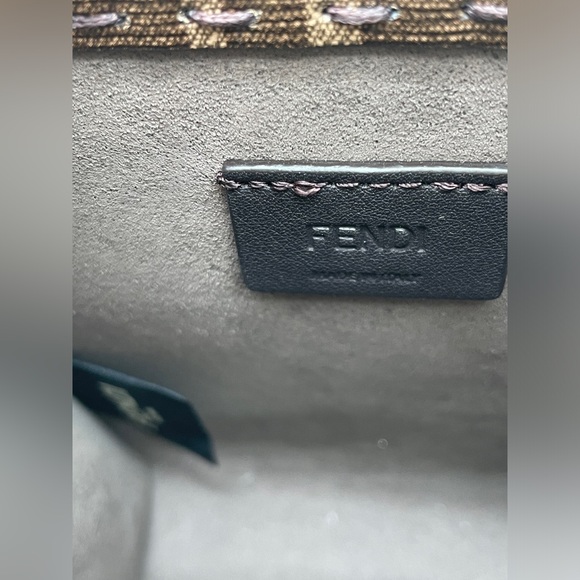 NEW FENDI MINI SUNSHINE FF SUMMER CROSSBODY TOTE BAG PURSE NWT AUTH! - Picture 15 of 16